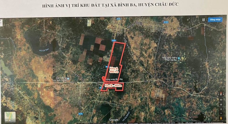 Bà Rịa – Vũng Tàu: “Sốt” đất ở huyện Châu Đức, nhà đầu tư hết sức cẩn thận - 1 Bà Rịa – Vũng Tàu: “Sốt” đất ở huyện Châu Đức, nhà đầu tư hết sức cẩn thận - 1