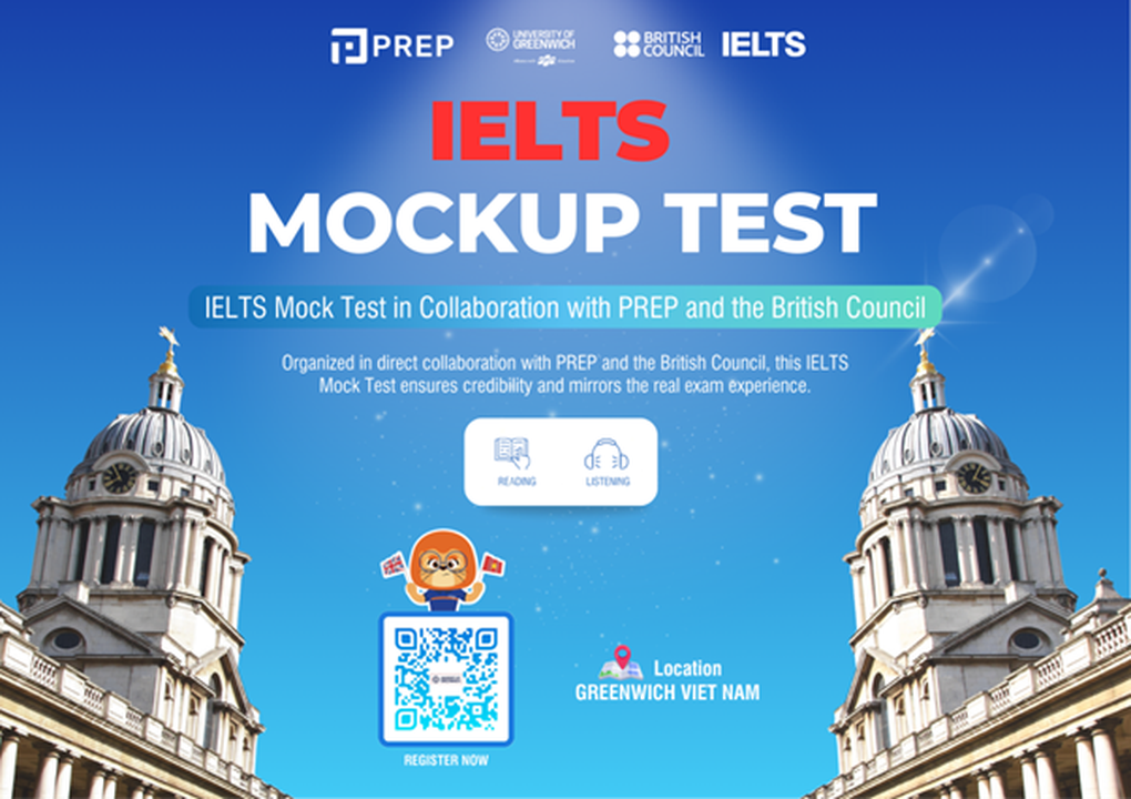 Estudantes do ensino médio na Cidade de Ho Chi Minh podem fazer um teste simulado gratuito do IELTS com o British Council de outubro a janeiro. Học sinh THPT tại TPHCM được thi thử IELTS miễn phí với Hội đồng Anh từ tháng 10 - 1