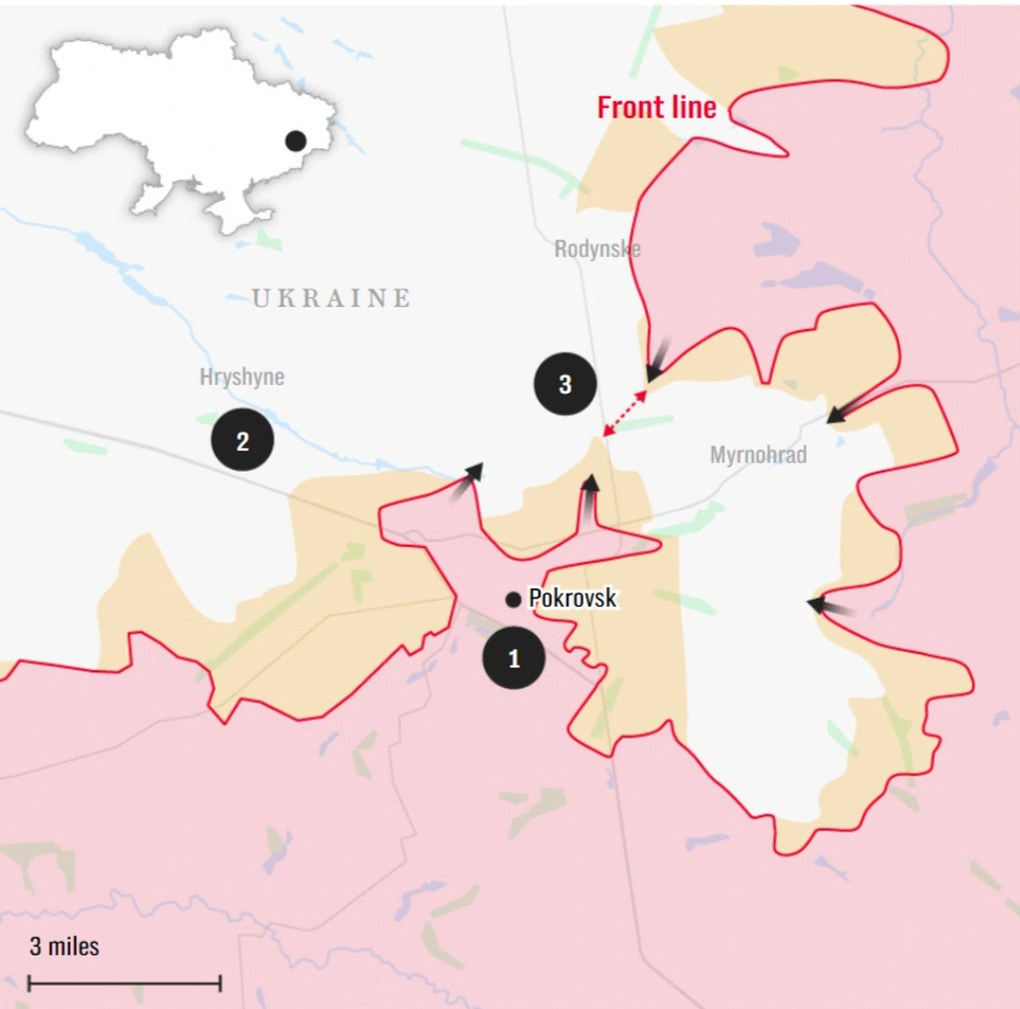 Nga thắt nút cổ chai, nghị sĩ Ukraine cảnh báo Pokrovsk sắp thất thủ - 2 Nga thắt nút cổ chai, nghị sĩ Ukraine cảnh báo Pokrovsk sắp thất thủ - 2