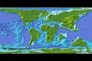 Quá trình trôi dạt của các lục địa từ thời Toàn lục địa cho đến ngày nay