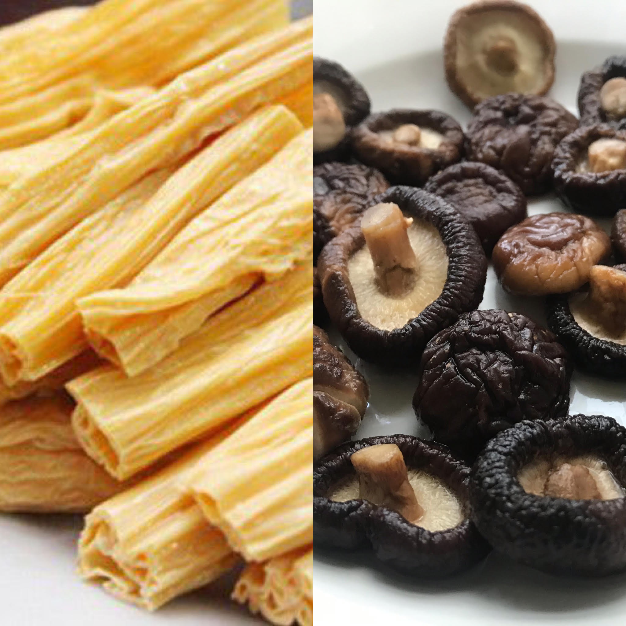 Phù trúc om nấm hương dai ngon hấp dẫn cho mâm cơm gia đình - 1 Phù trúc om nấm hương dai ngon hấp dẫn cho mâm cơm gia đình - 1