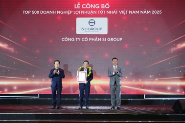 SJ Group vào bảng xếp hạng PROFIT500, khẳng định năng lực phát triển dự án
