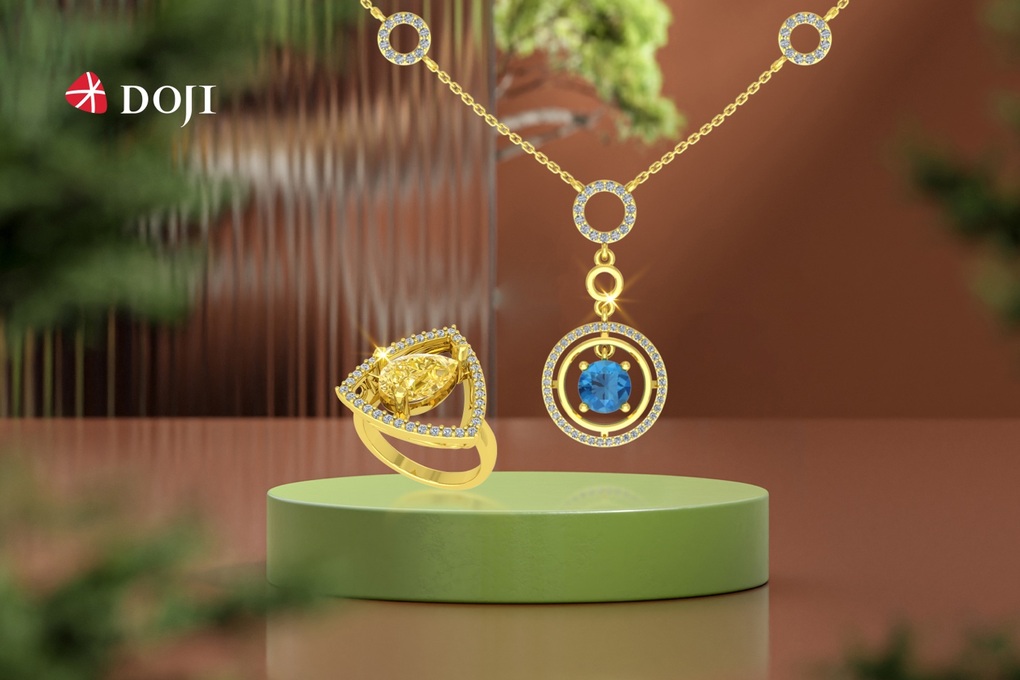 Làm mới phong cách với bộ trang sức Sắc màu cá tính của DOJI - 2 Làm mới phong cách với bộ trang sức Sắc màu cá tính của DOJI - 2
