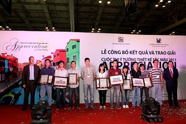 Lễ trao giải cuộc thi ý tưởng thiết kế sắc màu 2011 - Appreciation 
