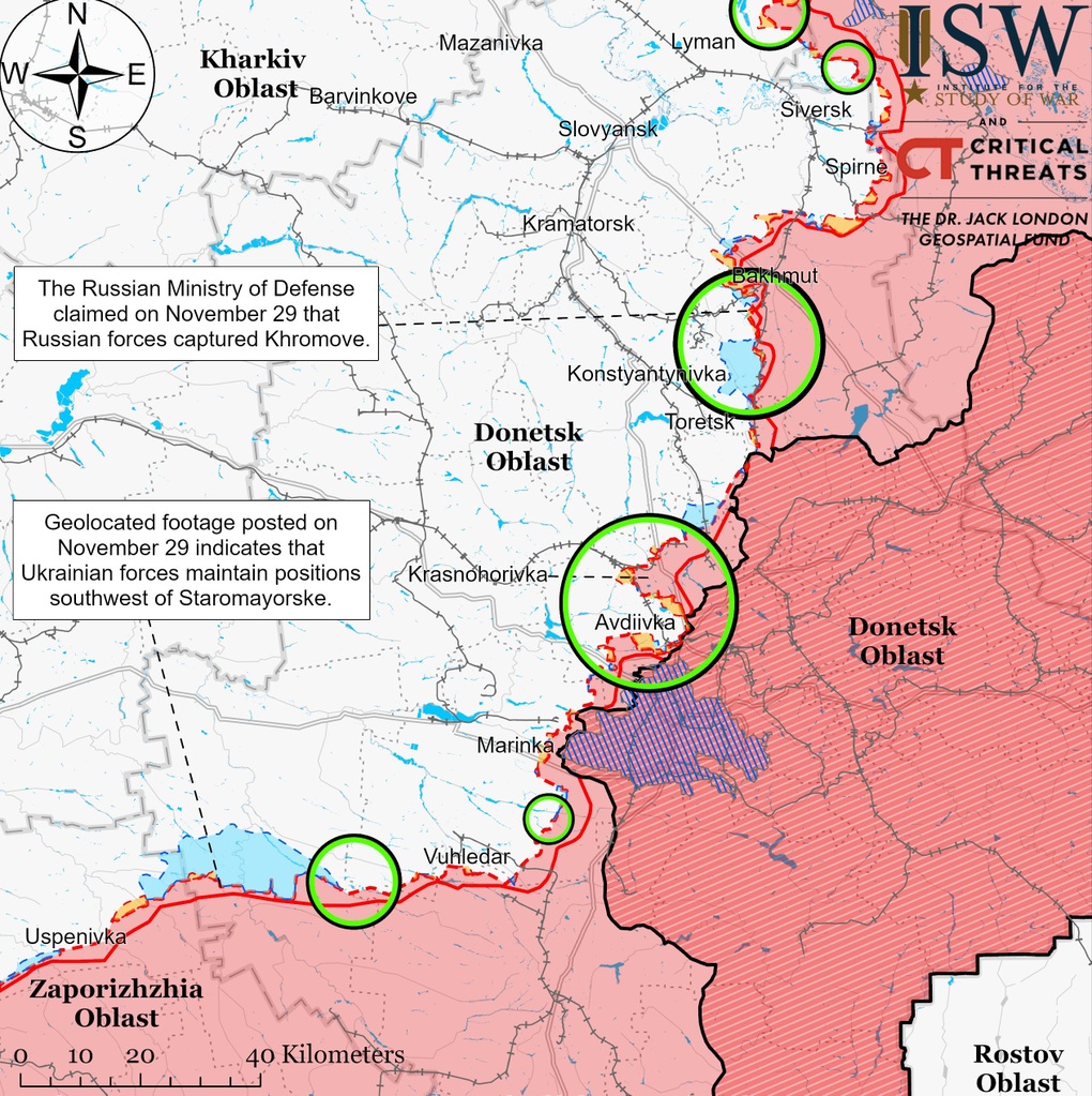 Chiến sự Ukraine 1/12: Nga tấn công mạnh, ông Zelensky ra lệnh đặc biệt - 2 Chiến sự Ukraine 1/12: Nga tấn công mạnh, ông Zelensky ra lệnh đặc biệt - 2