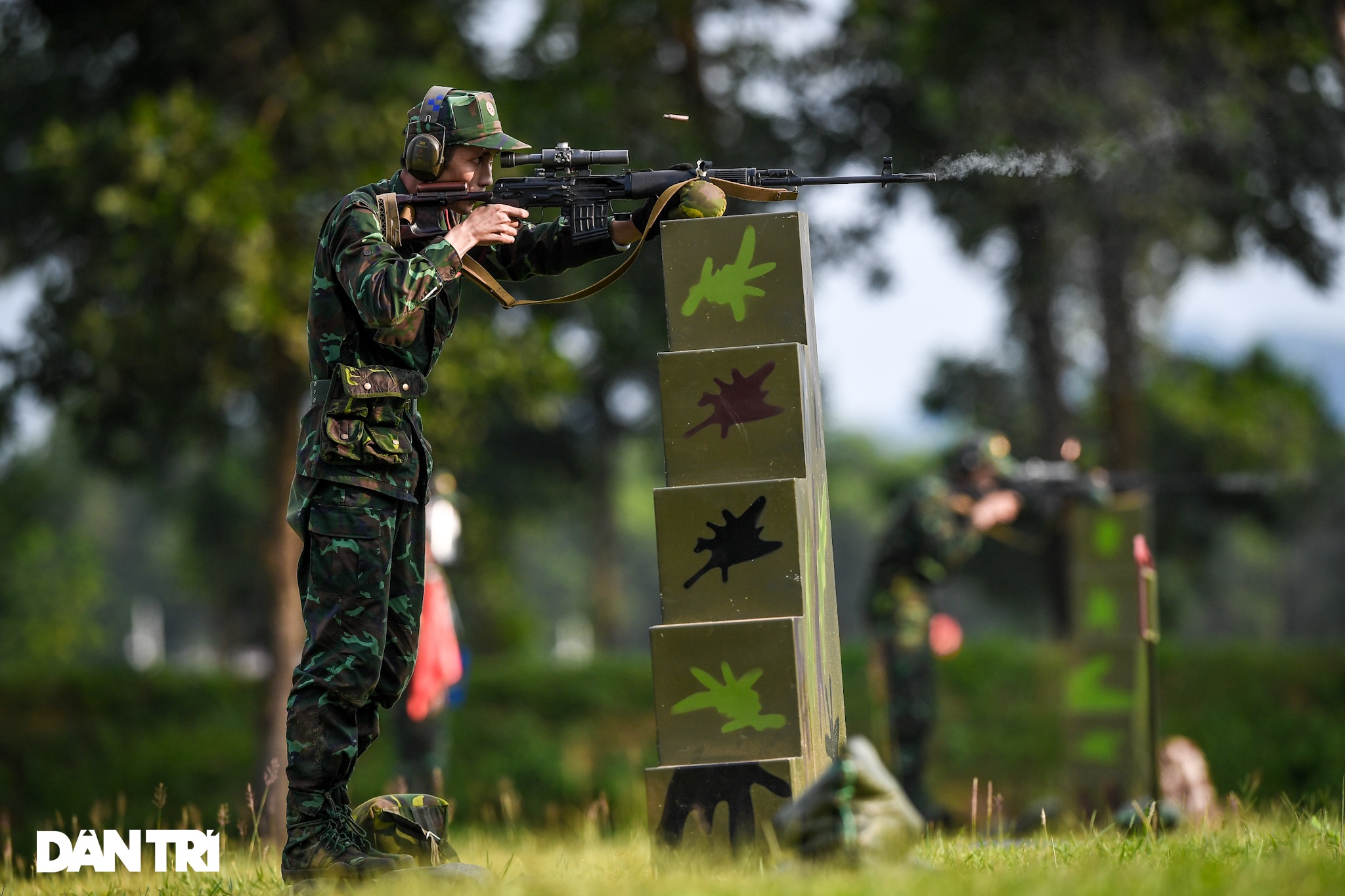 Mãn nhãn nội dung tranh tài Army Games, xạ thủ Việt Nam dẫn đầu cá nhân - 7 Mãn nhãn nội dung tranh tài Army Games, xạ thủ Việt Nam dẫn đầu cá nhân - 7
