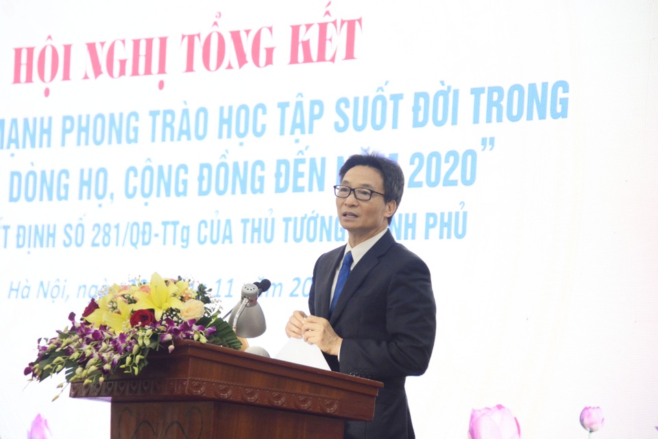 Phó Thủ tướng Vũ Đức Đam: Xây dựng xã hội học tập là nhiệm vụ chiến lược - 3 Phó Thủ tướng Vũ Đức Đam: Xây dựng xã hội học tập là nhiệm vụ chiến lược - 3