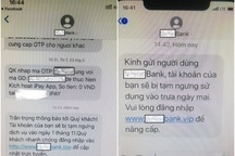 Bộ Công an: Tội phạm giả mạo tin nhắn của ngân hàng để lừa đảo