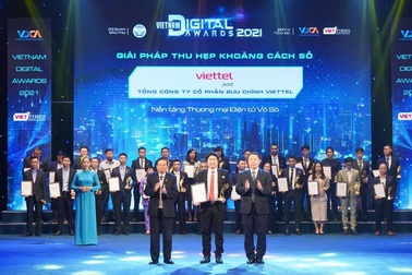 Viettel được trao 5/42 giải thưởng dành cho khối ngoài Nhà nước