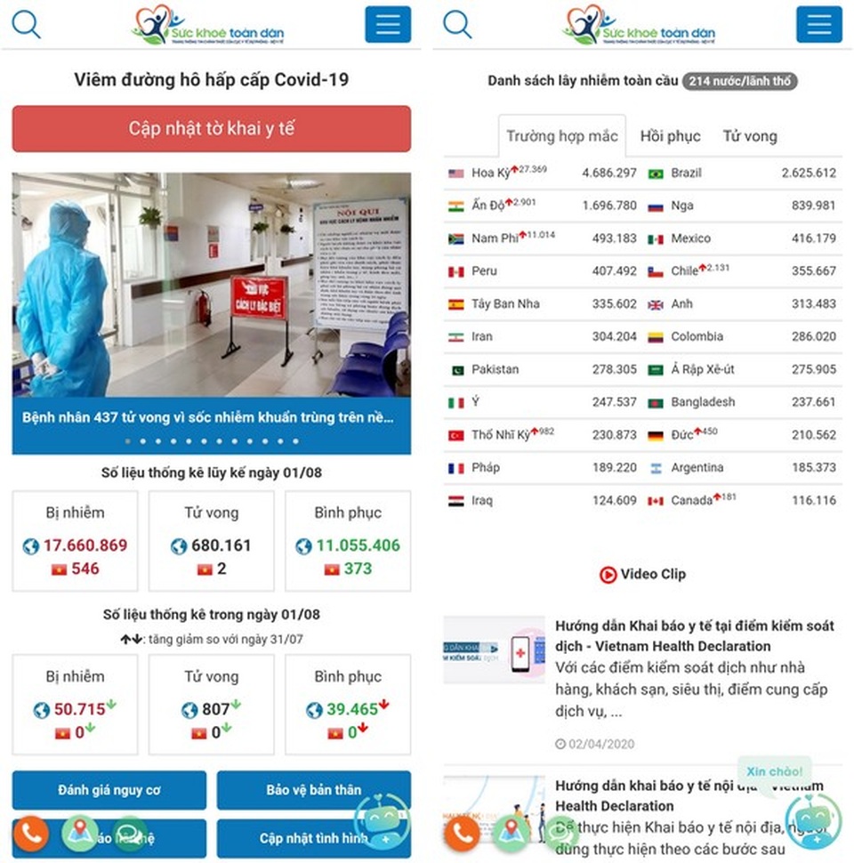 Những ứng dụng nên có trên smartphone để phòng lây nhiễm Covid-19 - 4 Những ứng dụng nên có trên smartphone để phòng lây nhiễm Covid-19 - 4