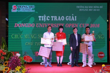 Chính thức khởi tranh giải Golf DongDo University Open Cup 2016