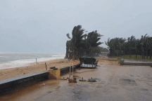 Bão số 6 đã ảnh hưởng đến đất liền các tỉnh Nam Trung Bộ