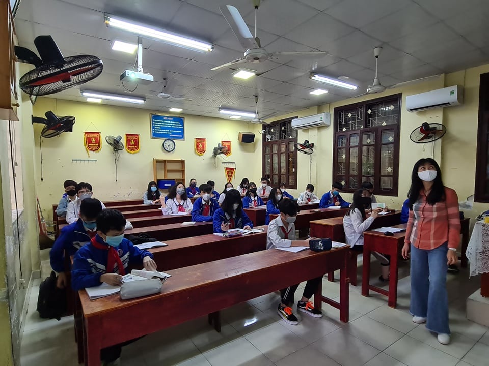 Hải Phòng: Phải chia lớp học thành 2 phòng để học sinh ngồi cách nhau 1,5m - 3