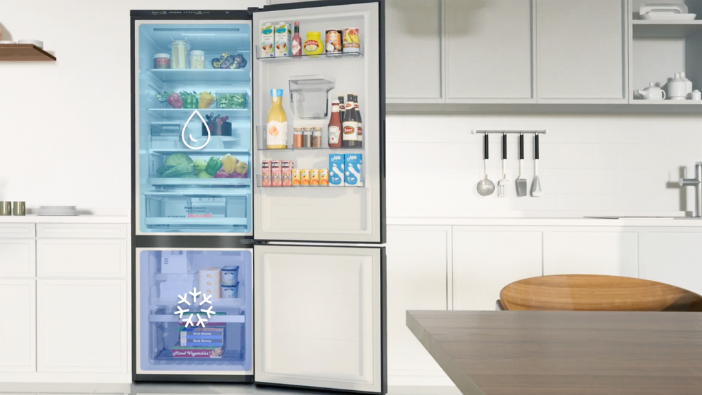 LG ra mắt tủ lạnh ngăn đá dưới mới, phù hợp không gian bếp Việt - 5 LG ra mắt tủ lạnh ngăn đá dưới mới, phù hợp không gian bếp Việt - 5