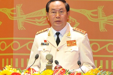 Đại tướng Trần Đại Quang được giới thiệu để Quốc hội bầu Chủ tịch nước