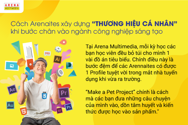 Arenaites xây dựng "thương hiệu cá nhân" trong ngành công nghiệp sáng tạo