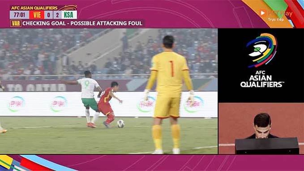 VAR thêm một lần giúp đội tuyển Việt Nam hưởng lợi - 2 VAR thêm một lần giúp đội tuyển Việt Nam hưởng lợi - 2