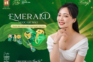 Tươi trẻ, cuốn hút cùng trang sức emerald với ưu đãi đến 30%