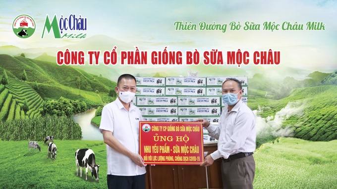 Hơn 50.000 sản phẩm sữa từ Mộc Châu Milk đến với các tâm dịch tại Vĩnh Phúc, Bắc Giang, Sơn La - Ảnh 1.