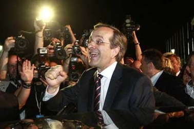 Bầu cử Quốc hội Hy Lạp: Phe ủng hộ eurozone giành chiến thắng