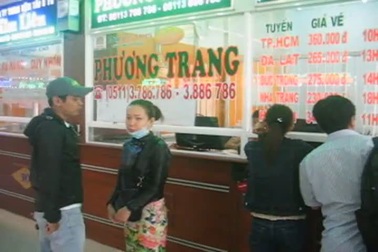 Clip Phan Thị Ngọc Lan - Giám đốc Xí nghiệp Bến xe Trung tâm Đà Nẵng – trao đổi với PV