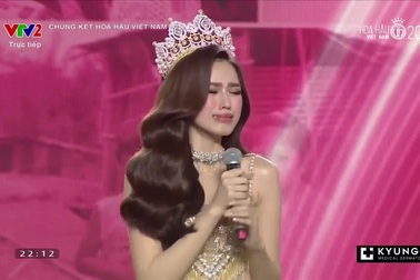 Màn phát biểu kết thúc nhiệm kỳ hoa hậu của Đỗ Thị Hà