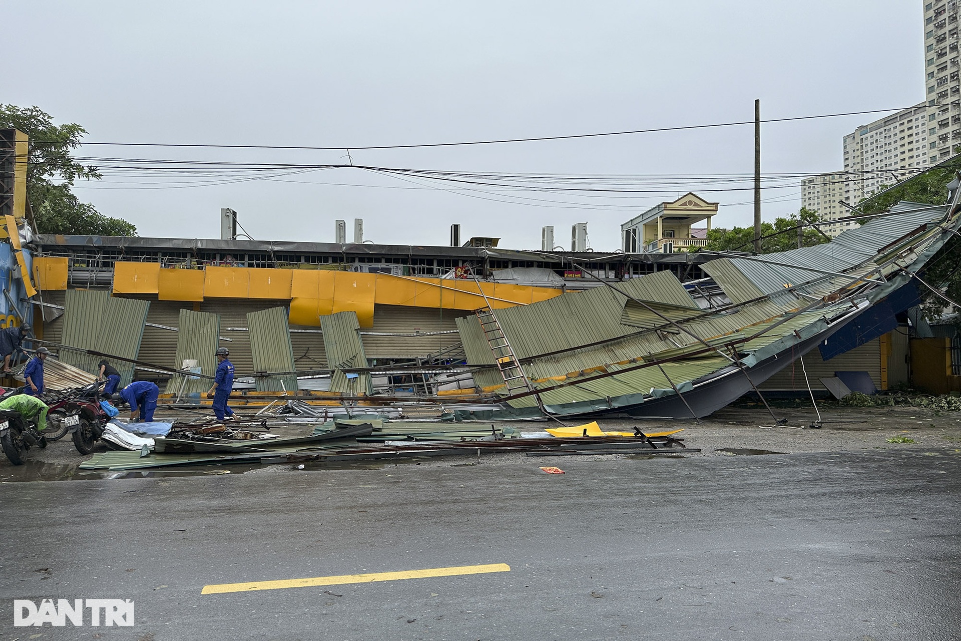 Cây đổ la liệt khắp đường phố Hà Nội - 21