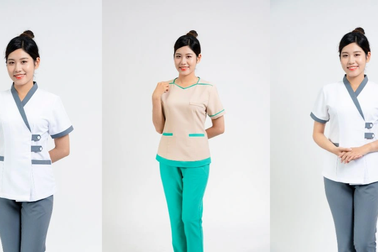 Đồng phục spa Thiên Trang ra mắt bộ sưu tập 2024 mang tên "Thiên đường làm đẹp kiểu Á"