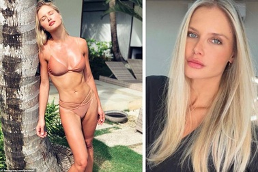 Người mẫu đối diện án tù vì để ngực trần dắt chó đi dạo