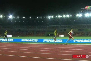 Dương Văn Thái giành HCV chạy 800m nam