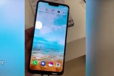 Lộ ảnh thực tế smartphone cao cấp G7 của LG, thiết kế giống iPhone X