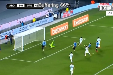 Messi ghi bàn giúp Argentina thắng đậm Uruguay