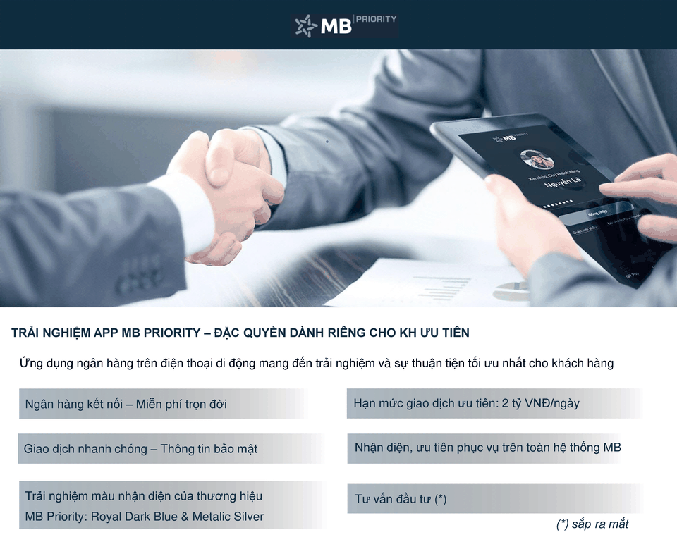 MB Priority: Làm giàu cuộc sống cho bạn - 3 MB Priority: Làm giàu cuộc sống cho bạn - 3