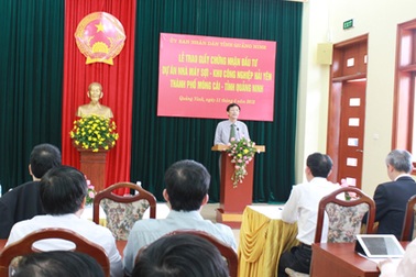 Ra mắt dự án nhà máy sợi thu hút 7.000 lao động tại Móng Cái