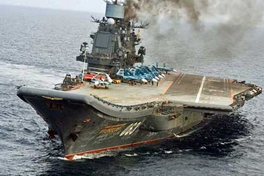 Lần đầu tiên Nga điều tàu sân bay đến Syria