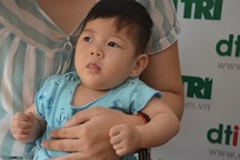 Bé gái 9 tháng tuổi bị tim bẩm sinh được bạn đọc giúp đỡ hơn 140 triệu đồng