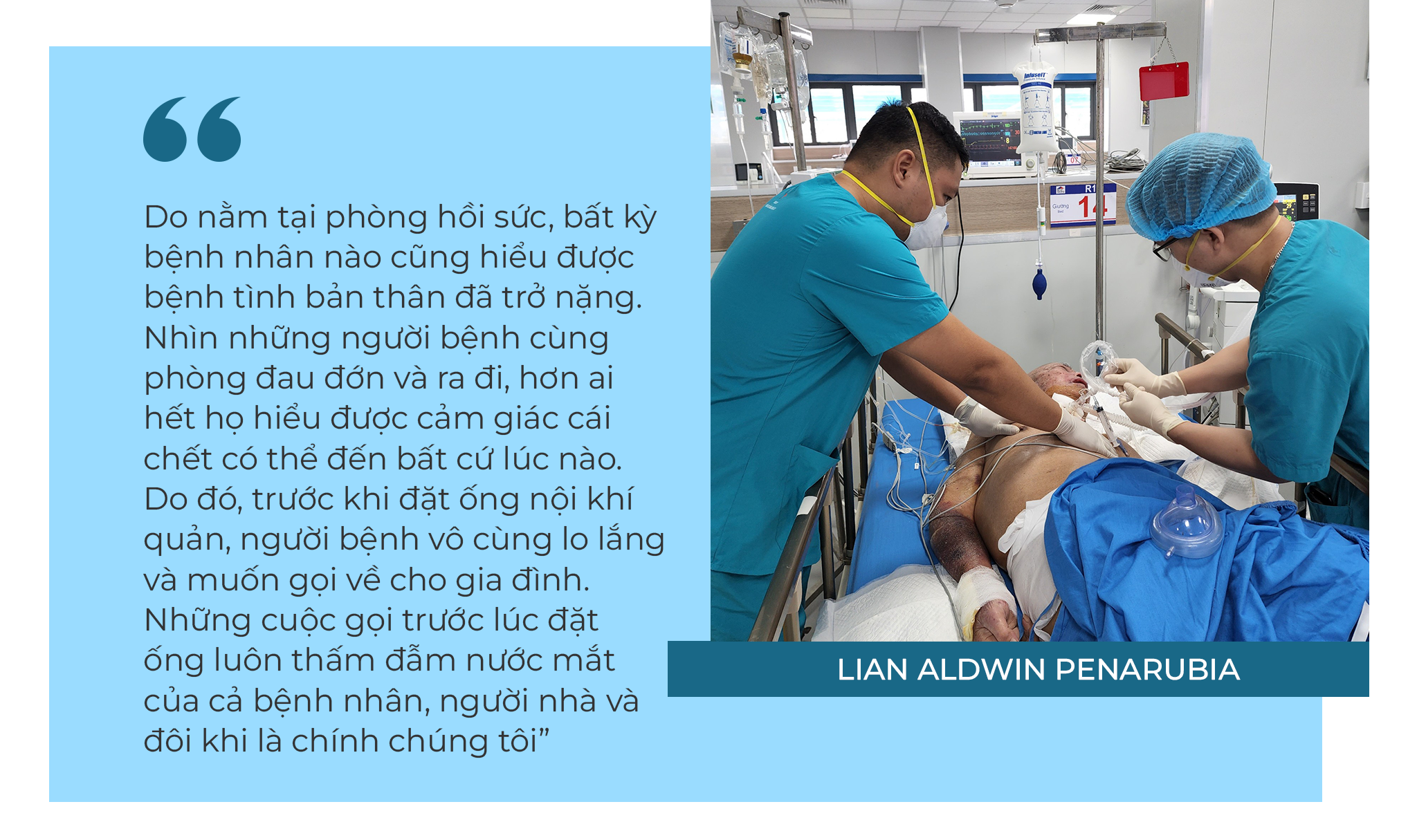 Chàng trai Philippines và tháng ngày cam go giữ sự sống nhiều người Việt - 9 Chàng trai Philippines và tháng ngày cam go giữ sự sống nhiều người Việt - 9