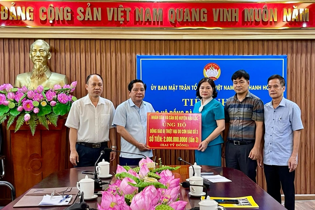 Thanh Hóa ủng hộ đồng bào miền Bắc hơn 75 tỷ đồng - 1 Thanh Hóa ủng hộ đồng bào miền Bắc hơn 75 tỷ đồng - 1