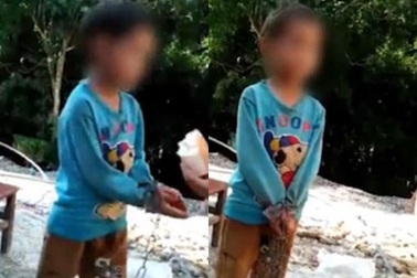 Bé trai 7 tuổi bị xích cả tay lẫn chân như động vật, nhiều người phẫn nộ khi biết sự thật