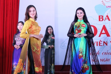 Nhan sắc nữ sinh tại vòng Bán kết miền bắc Hoa khôi Sinh viên Việt Nam