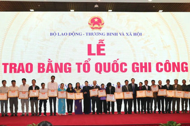 Đề nghị cấp bằng "Tổ quốc ghi công" với hơn 200 liệt sĩ