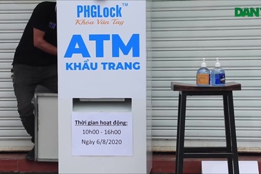"ATM khẩu trang" ở Sài Gòn