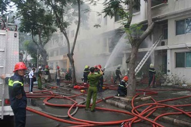 Cháy cơ sở massage ở Phú Mỹ Hưng