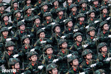 Những "gam màu hoà bình" sải bước đầy kiêu hãnh chuẩn bị cho đại lễ A80