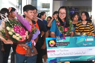 Nữ sinh năm ba giành giải Thiết kế Đồ họa Thế giới