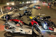 Tiền Giang khởi tố 11 "quái xế" đua xe trái phép