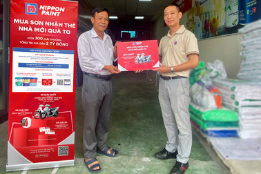 Mua sơn Nippon Paint, nhận cơ hội rinh xe máy về nhà