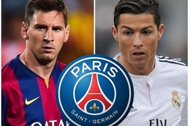 PSG nuôi mộng chiêu mộ Messi, C.Ronaldo