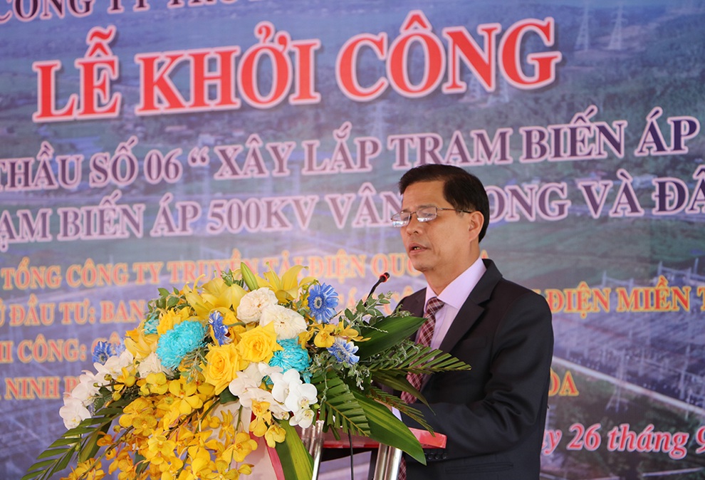 Phát động triển khai thi công Dự án Trạm biến áp 500kV Vân Phong và đấu nối - 6 Phát động triển khai thi công Dự án Trạm biến áp 500kV Vân Phong và đấu nối - 6