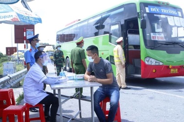 Người vào tỉnh Nam Định phải có kết quả xét nghiệm âm tính với SARS-CoV-2